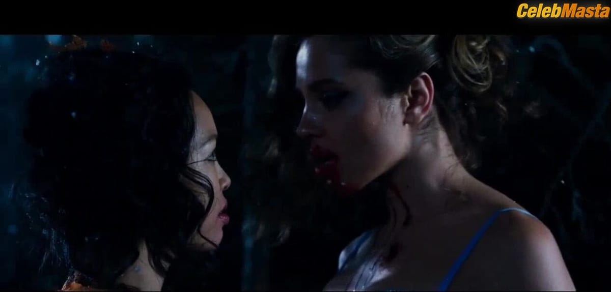 Margarita Levieva's Lesbian Scene from Knights Of Badassdom