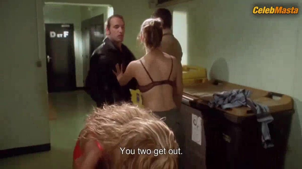 Caterina Murino's Tits, Underwear Scene in L'amour Aux Trousses
