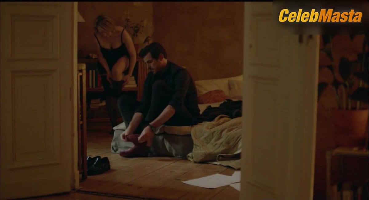 Elisabeth Moss Underwear Scene from The Square