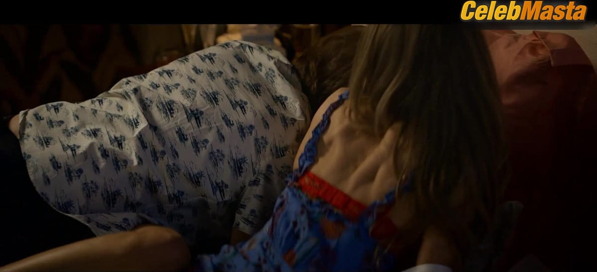Sarah Chalke and Lauren Lapkus Underwear, Lesbian Scene in The Wrong Missy