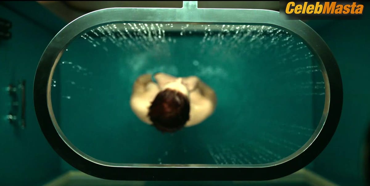 Alicia Falco Swimsuit, Tits Scene from Billionaires' Bunker