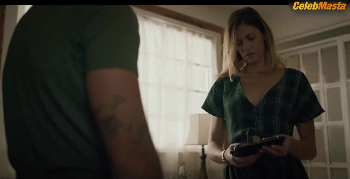 Pamela Almanza's Butt and Breasts Scene in Yankee