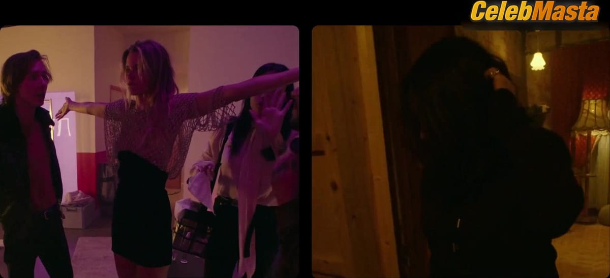 Stefania Cristian, Mica Arganaraz and Abbey Lee Tits Scene in Lux Aeterna
