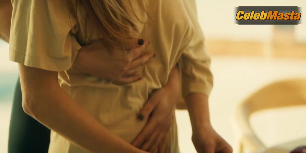 Margot Bancilhon and Caterina Murino's Lesbian Scene in Escort Boys