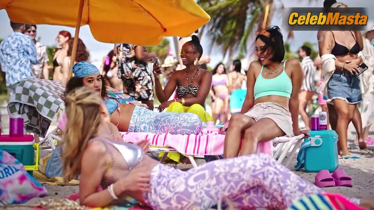 Annalisa Cochrane, Jada Elena Wooten and Ashlei Sharpe Chestnut's Swimsuit Scene in What Happens in Miami