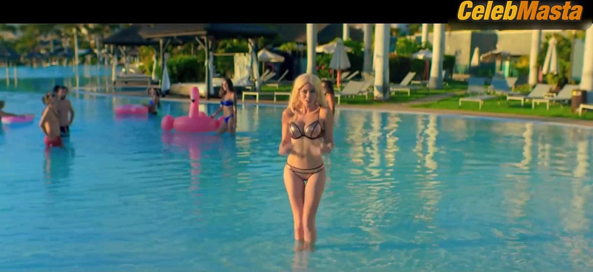 Barbara Mori's Swimsuit Scene in Oporacion Concha