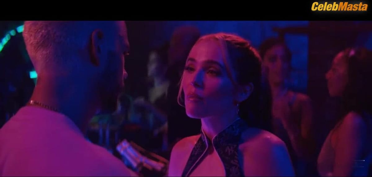 Zoey Deutch's Tits Scene in Not Okay