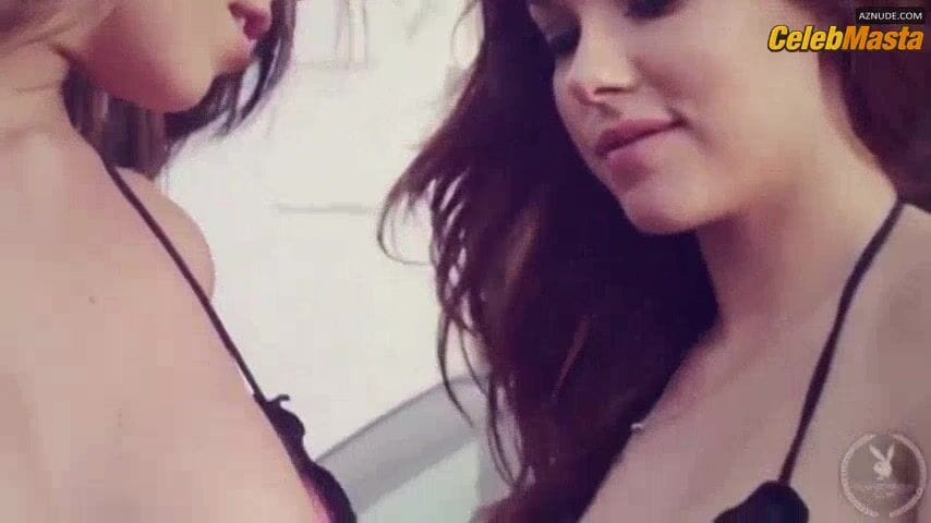 Ali Rose and Elizabeth Marxs' Tits Scene in Playboy Plus