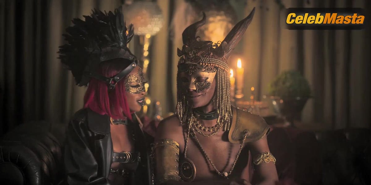 Nqobile Khumalo, Kgomotso Christopher and Unknown Thong's Underwear Scene from Fatal Seduction