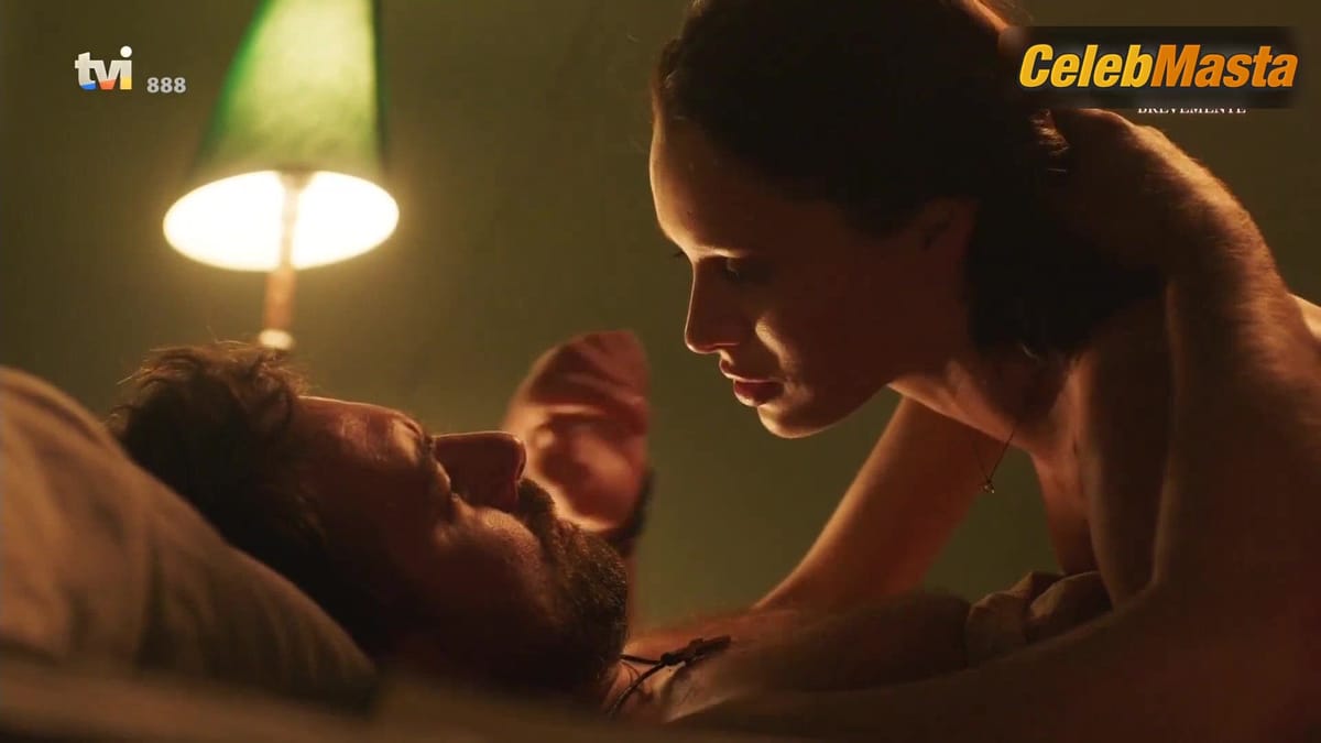 Daniela Melchior Bares Breasts Scene in Pecado