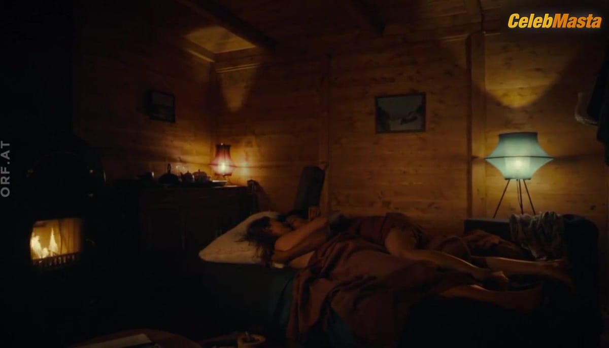 Anna Wappel and Emily Cox Lesbian, Swimsuit Scene from Steirerstern