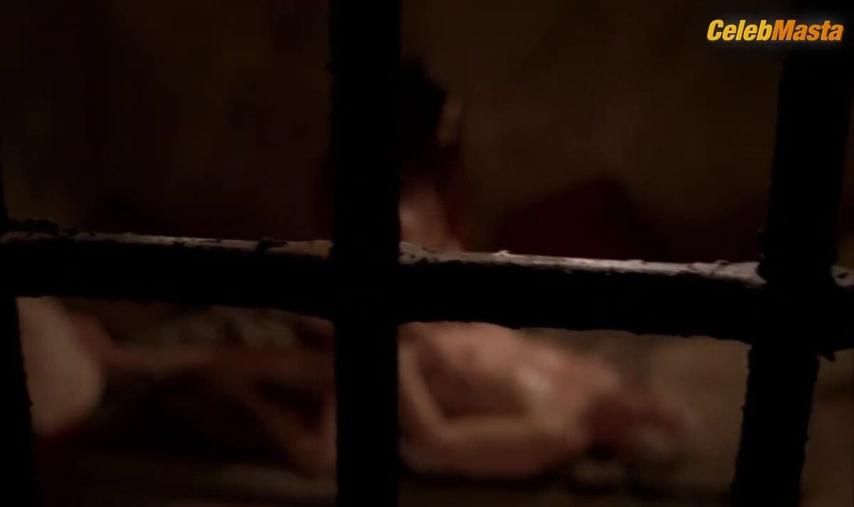 Polly Walker's Tits Scene from Rome