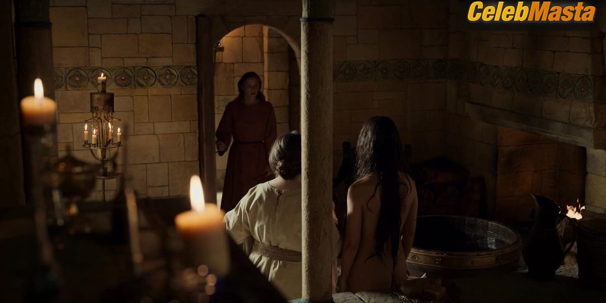 Alicia Sanz Booty Scene in El Cid