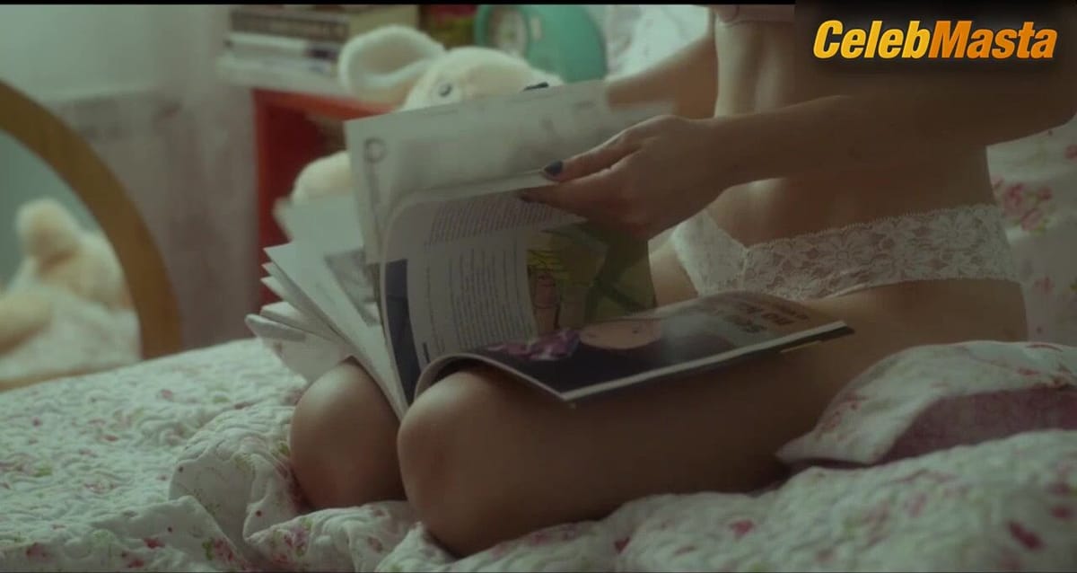 Aya Wolf's Thong and Underwear Scene in Mia