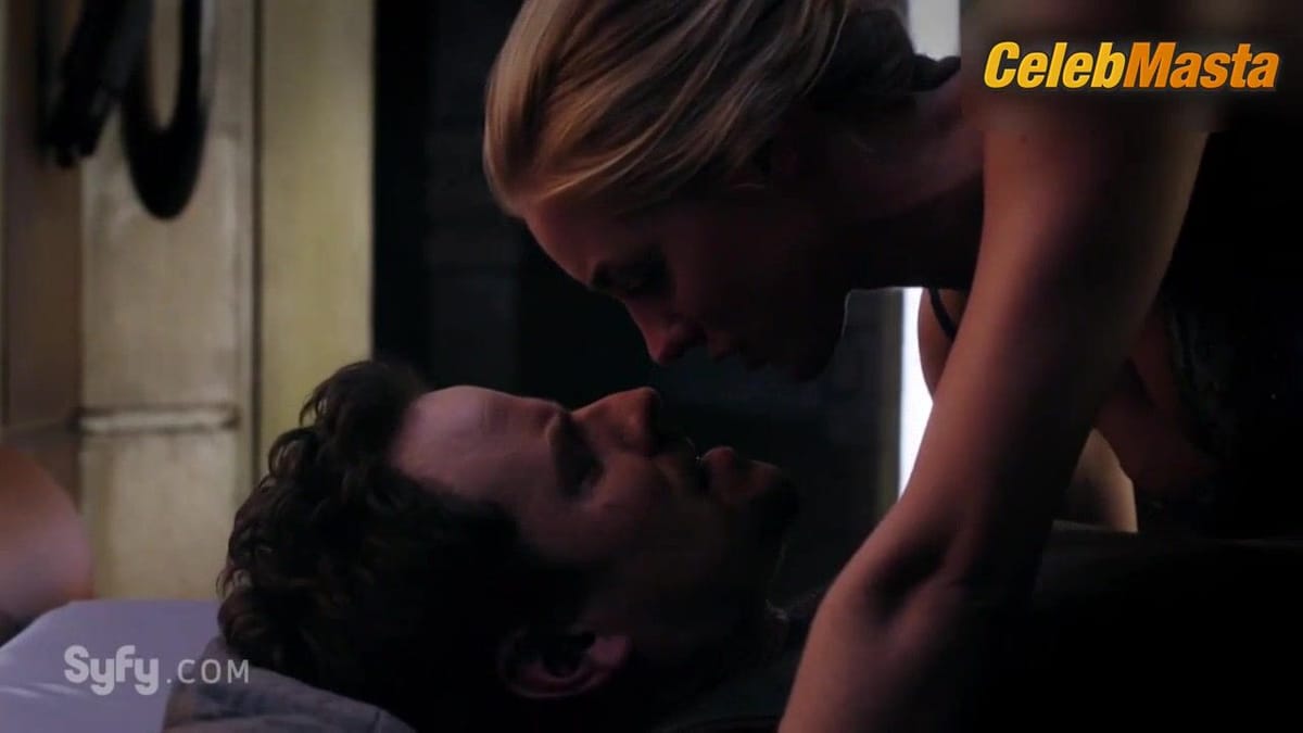 Jessica Sipos Underwear Scene from Dark Matter