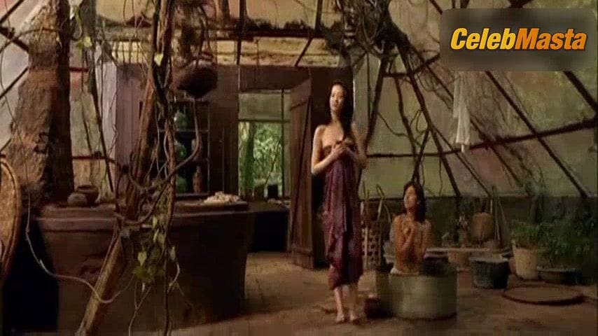 Mylene Jampanoi Bares All in Lesbian Scene in Les Filles Du Botaniste