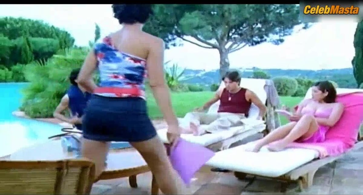 Mylene Jampanoi Swimsuit Scene from Sous Le Soleil