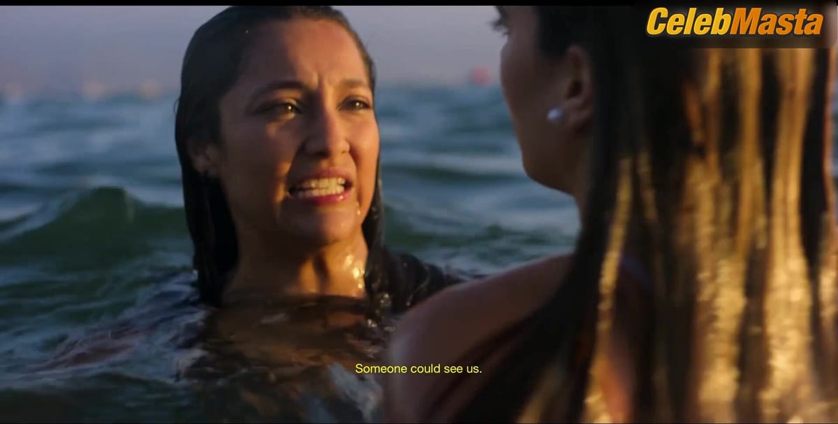 Gala Montes Lesbian, Underwear Scene from Acapulco