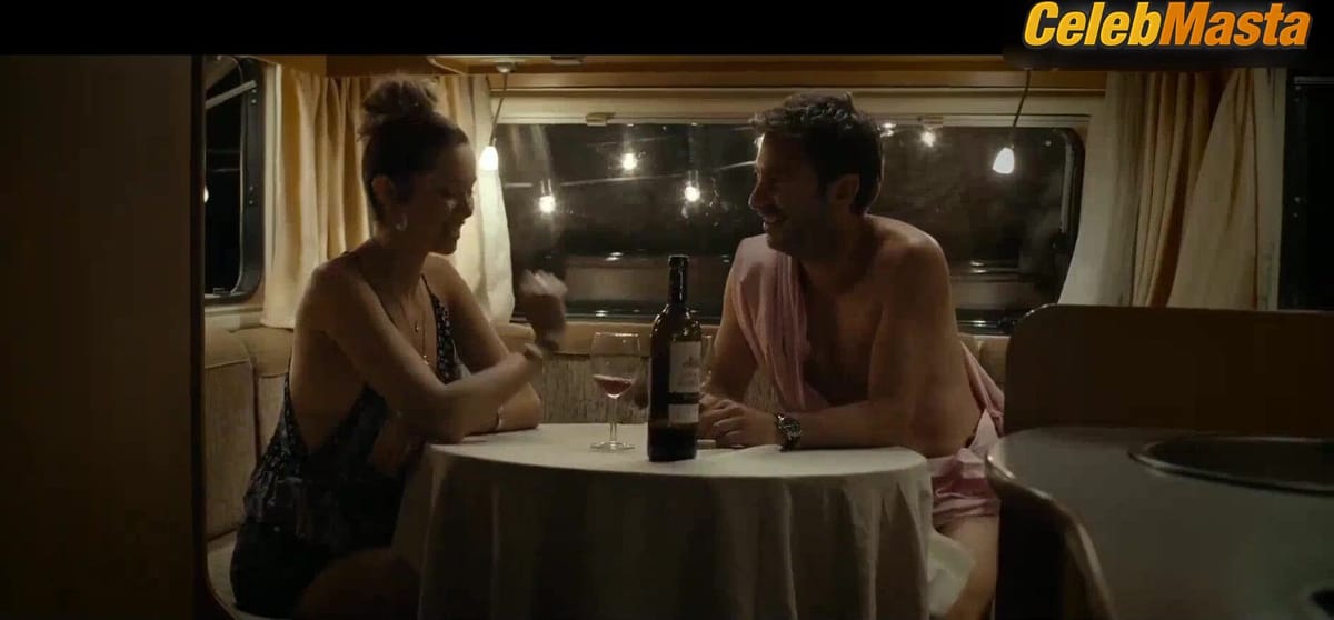 Dafne Fernandez Tits, Swimsuit Scene from Descarrilados