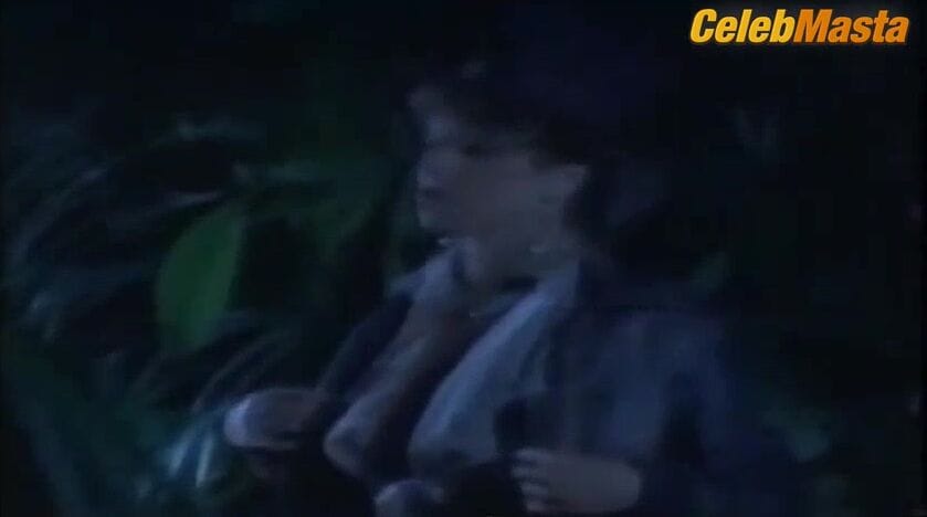Traci Lords Shows Boobs, Bush Scene in Electric Blue (TV Magazine)