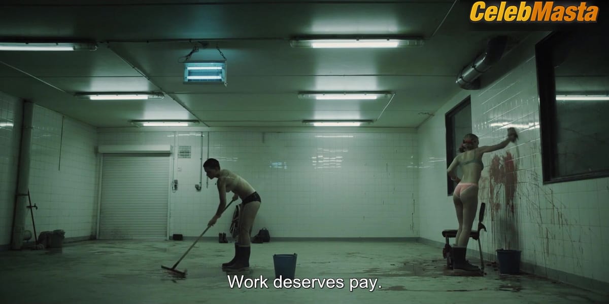 Veerle Baetens and Charlotte Lebon Underwear Scene from Cheyenne & Lola