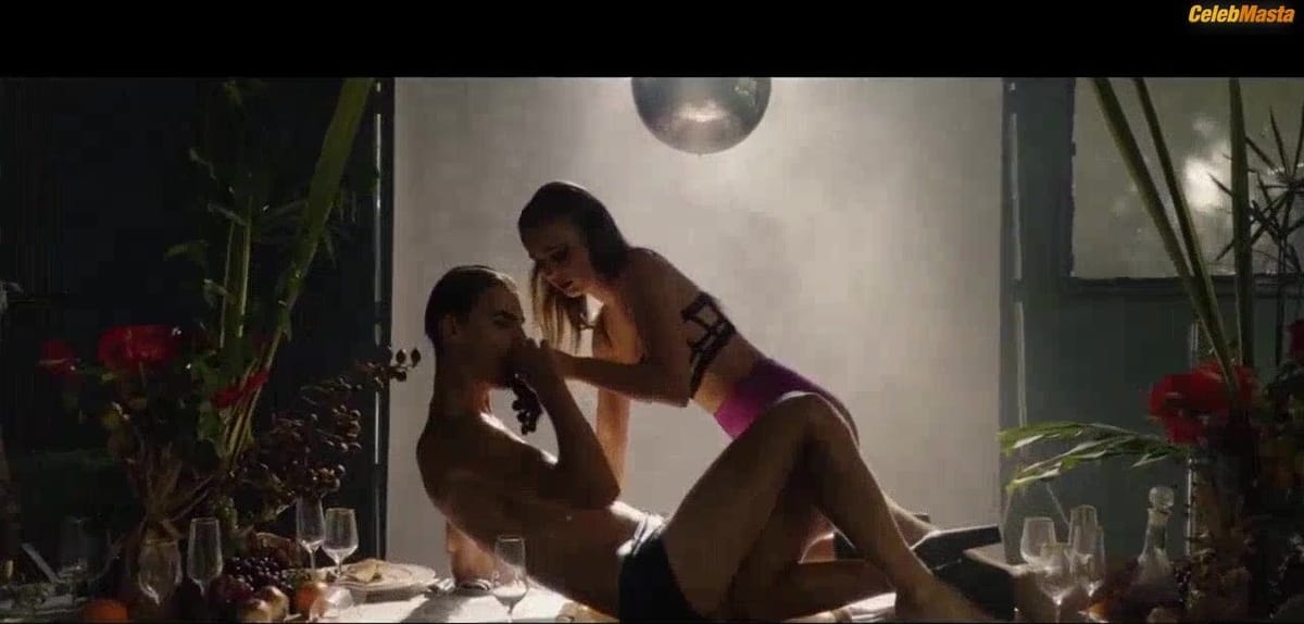Alba Baptista Boobs Scene in Leviano