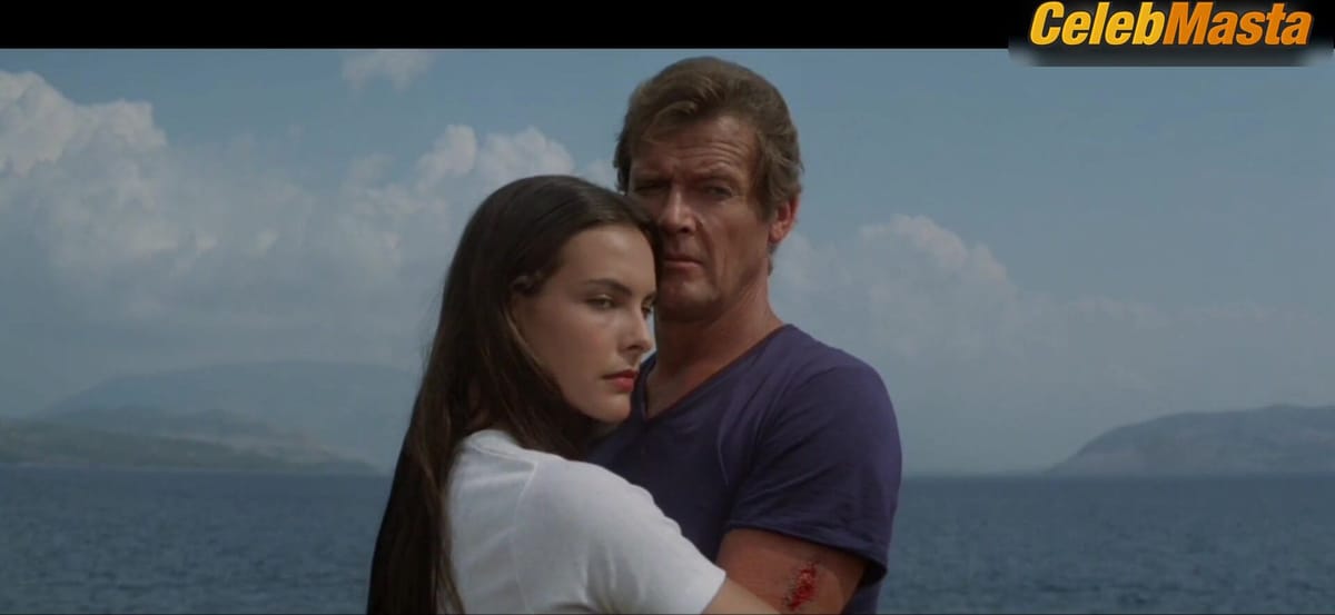 Carole Bouquet Swimsuit Scene from For Your Eyes Only