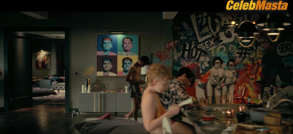 Molly C. Quinn and Milena Brewster Underwear, Tits Scene from The Fall Of The House Of Usher