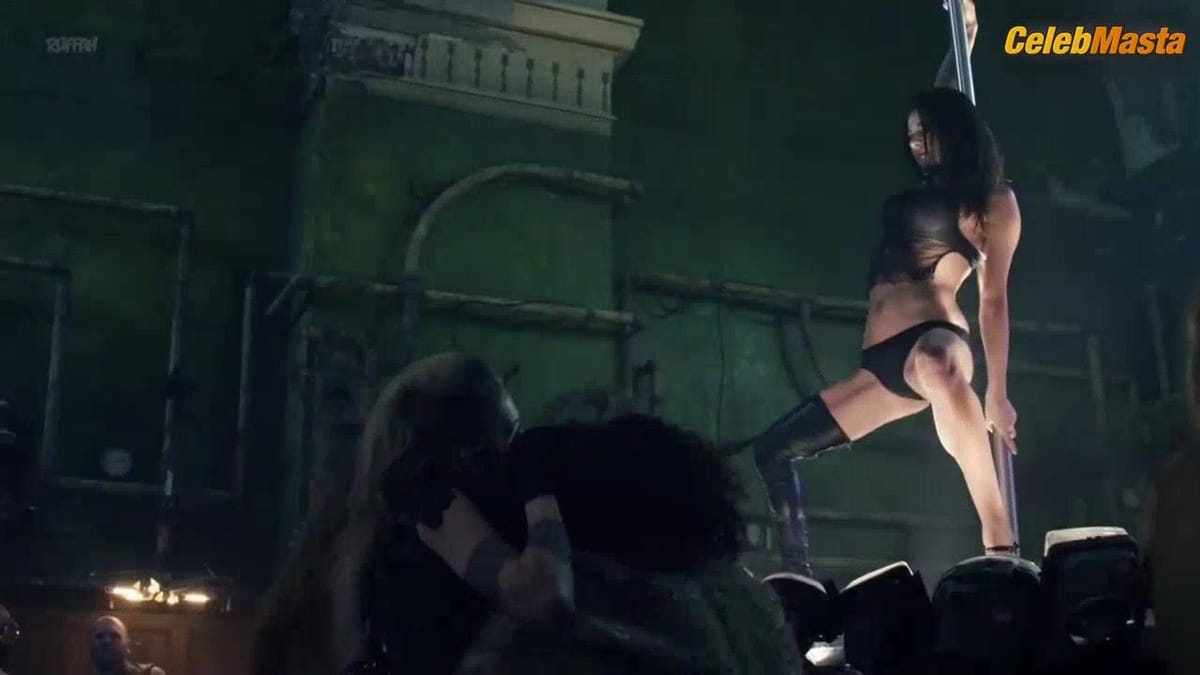 Lucy Aarden Flaunts Booty, Tits Scene in Death Race 4 Beyond Anarchy
