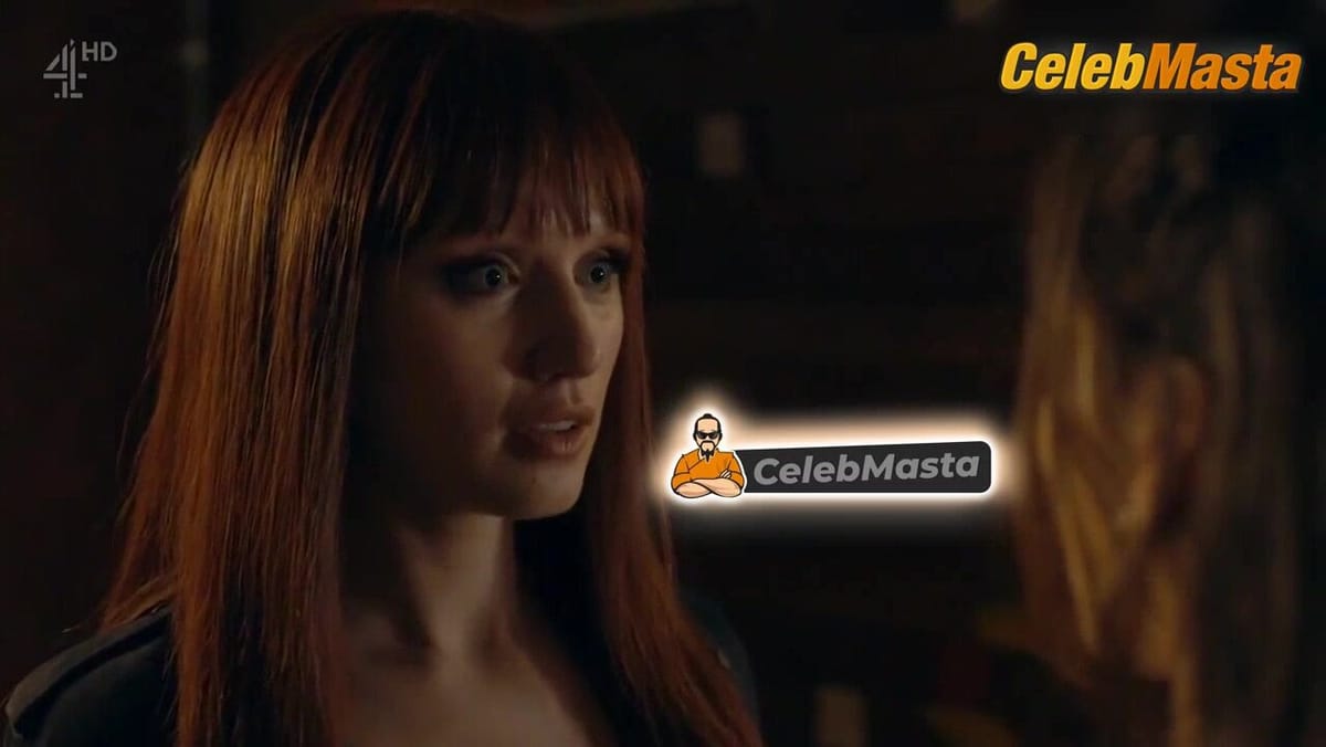 Emily Berrington and Bella Dayne Lesbian Sex Scene from Humans