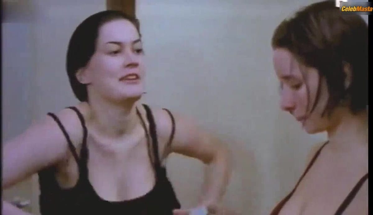 Delphine Chaneac Boobs Scene in Louis La Brocante