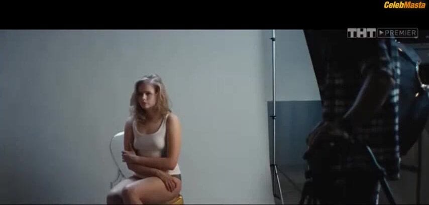 Aleksandra Bortich Tits, Underwear Scene from Obychnaya Zhenshchina