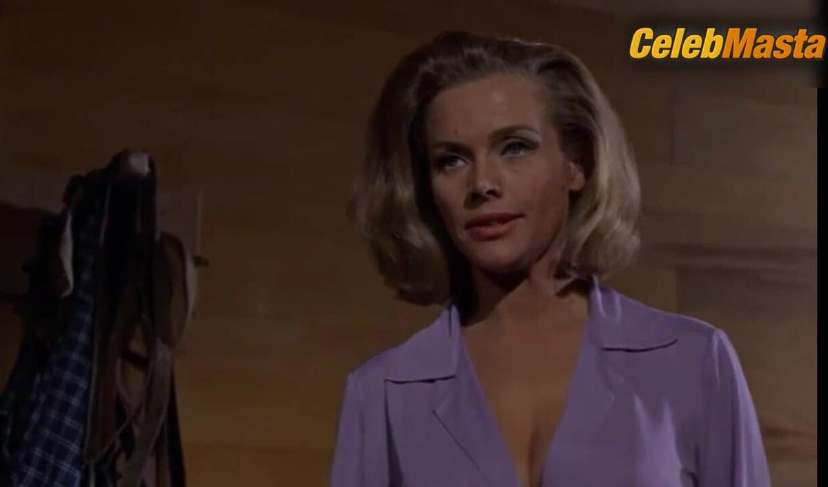 Honor Blackman Tits Scene from Goldfinger