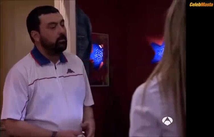 Amaia Salamanca Tits and Underwear Scene in Los Hombres De Paco