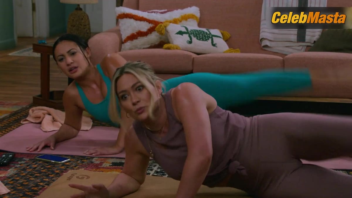 Hilary Duff and Francia Raisa's Sexy Scene from How I Met Your Father