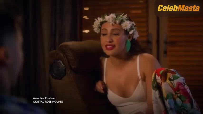 Francia Raisa's Sexy Scene from Grown-ish