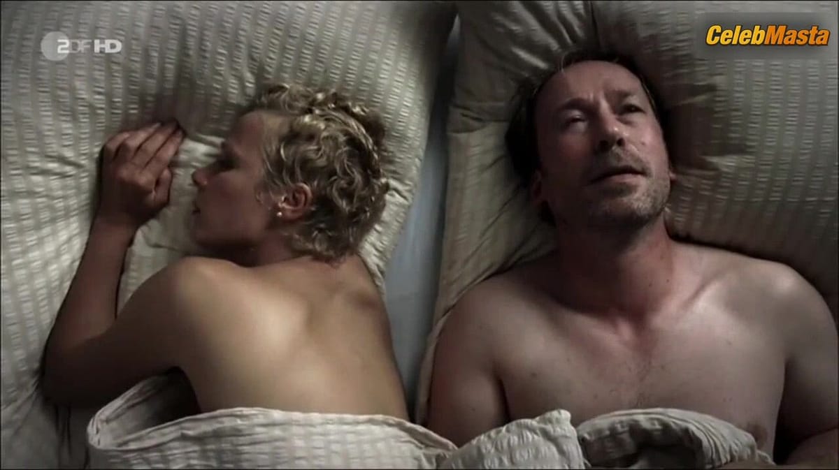 Katja Riemann's Sexy Scene from Ein fliehendes Pferd
