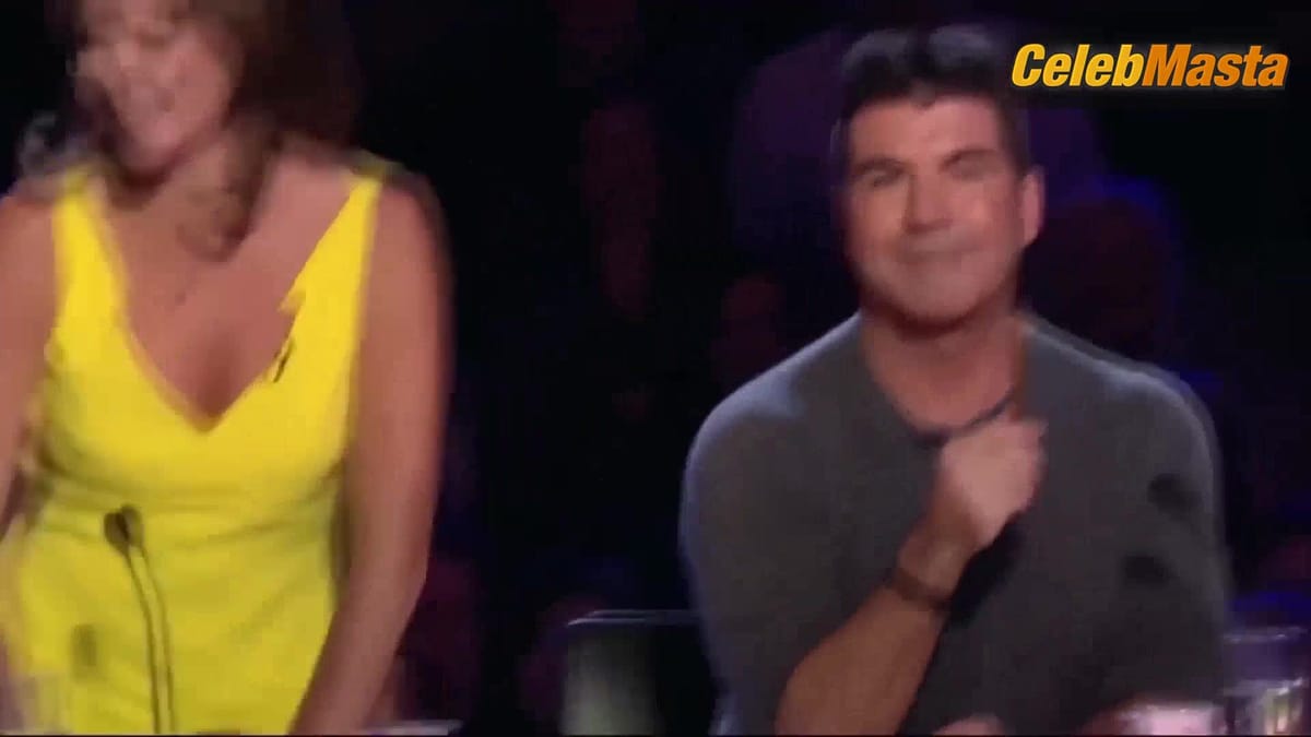 Amanda Holden Booty Scene from Britain's Got Talent