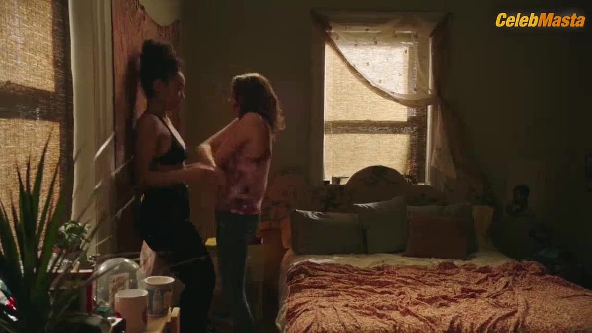 Aisha Dee Lesbian, Boobs Scene in The Bold Type