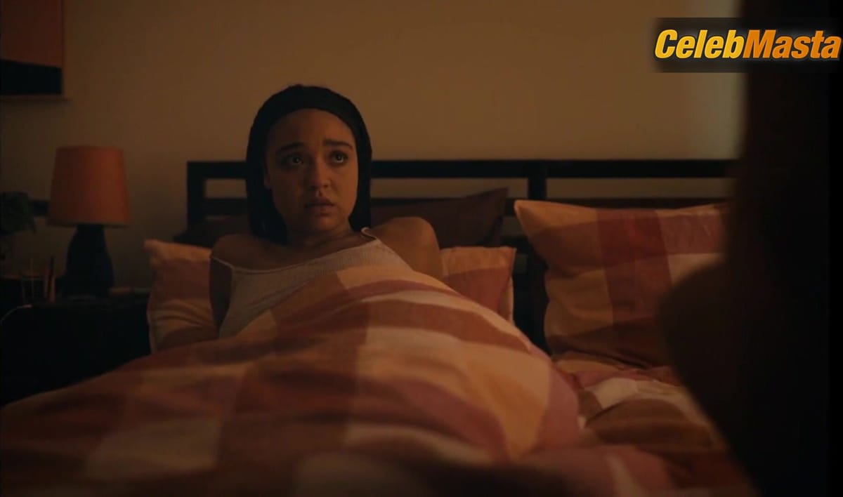 Aisha Dee Boobs Scene in Watching You