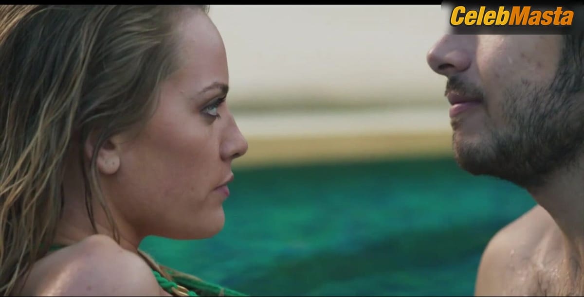 Lucy Martin Swimsuit Scene in Riviera
