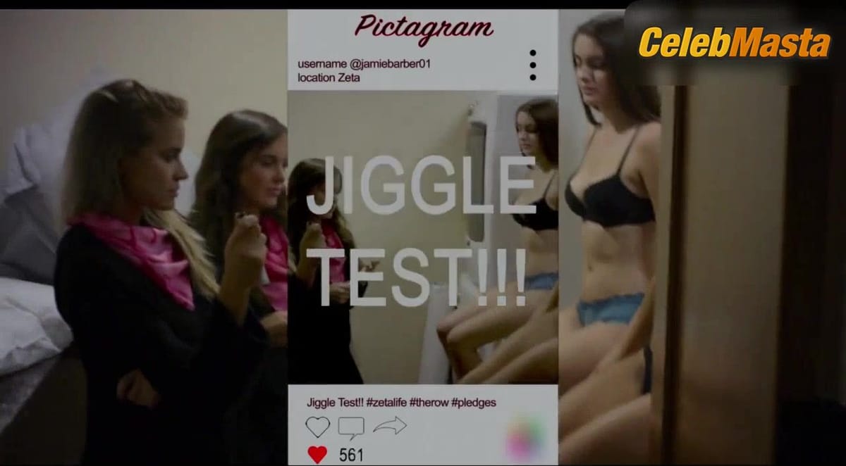 Madison Riley, Lala Kent, Mia Rose Frampton, Sarah O'Connor and Kylie Ray Hall Underwear Scene from The Row
