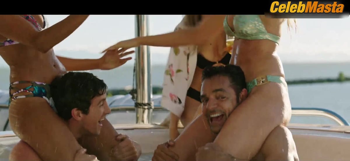 Emily Maddison, Cynthia Mendez and Tara Erica Moore Swimsuit Scene in Overboard
