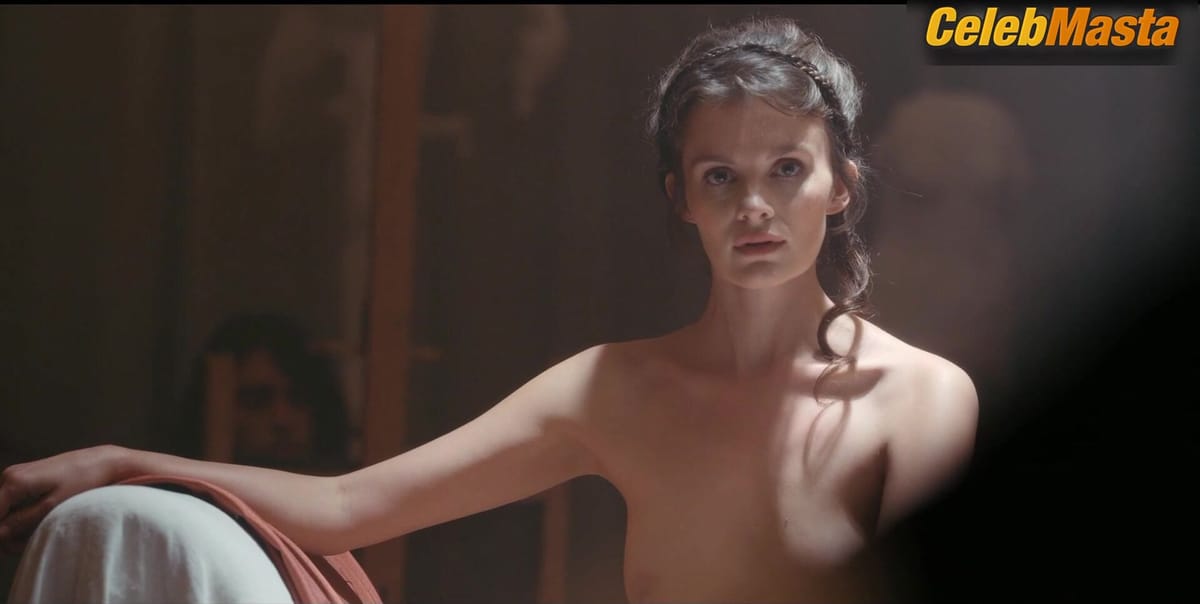 Emily Barber Bares Tits in Bridgerton Scene
