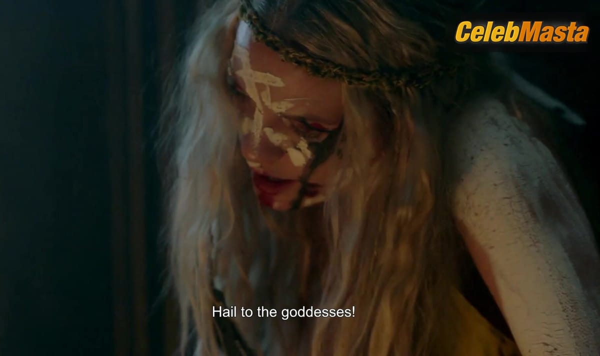 Lucy Martin Flaunts Sex Scene in Vikings