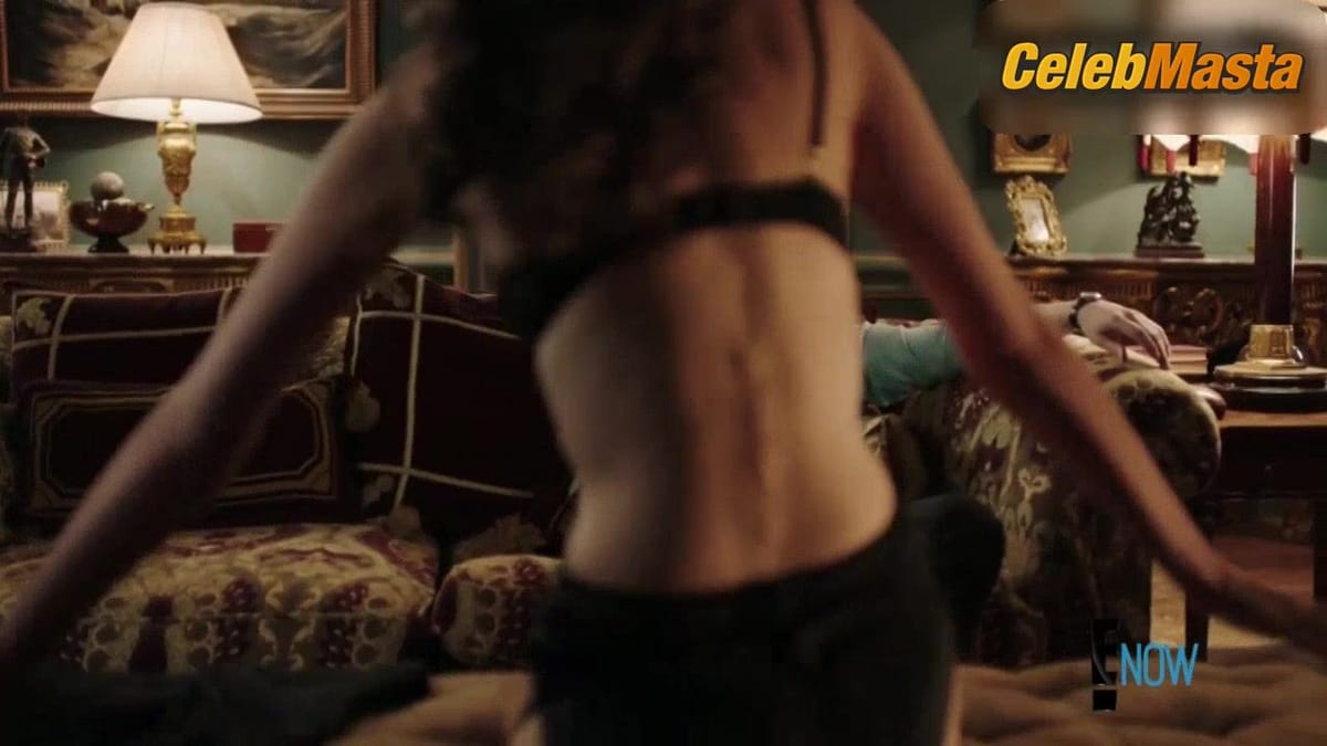 Emily Barber's Underwear Scene from The Royals