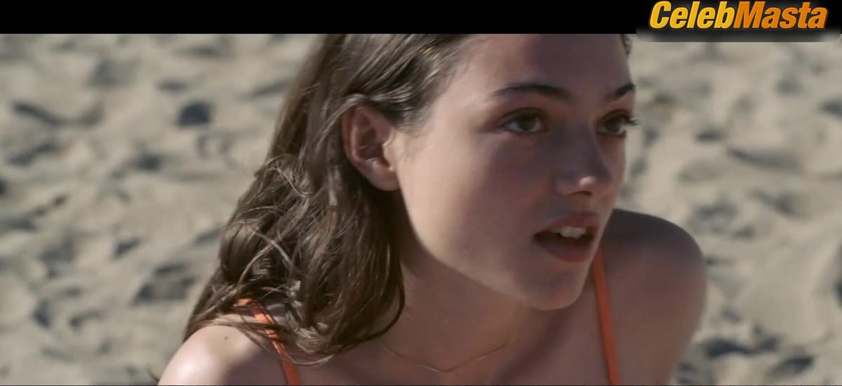 Lily McInerny and Lily Collias Swimsuit Scene in Palm Trees and Power Lines