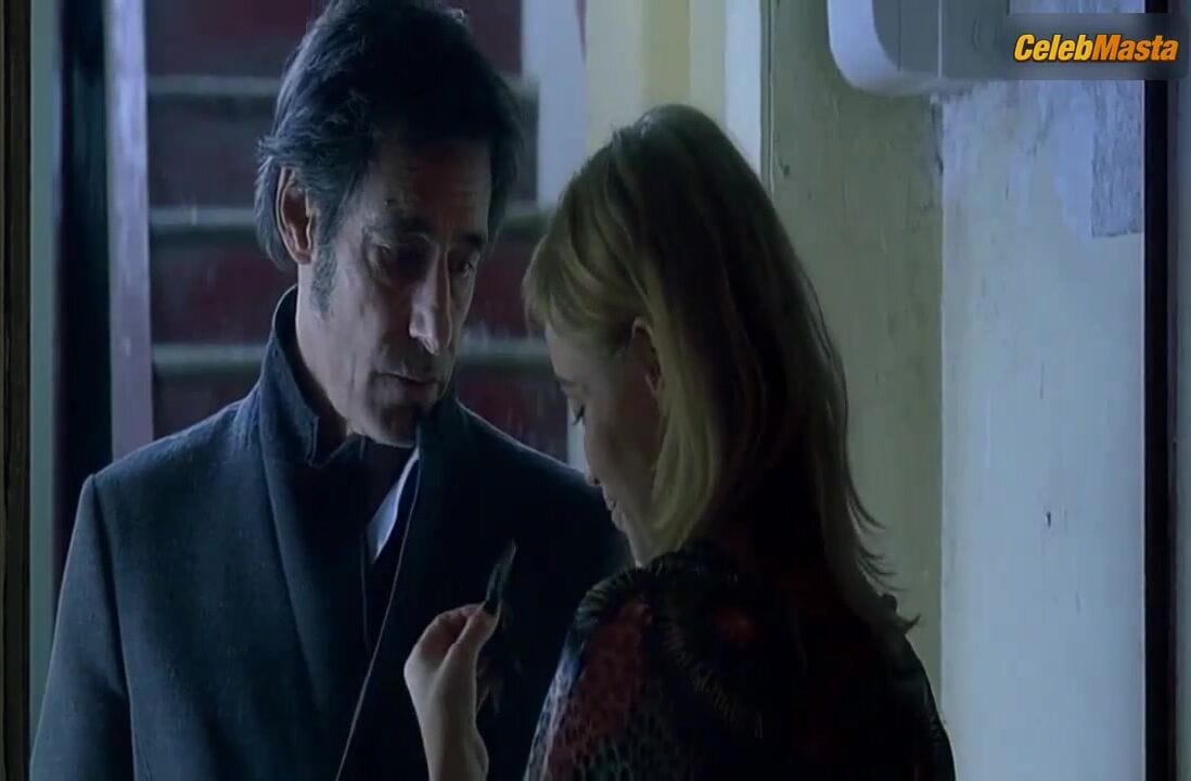 Emmanuelle Beart's Sexy Scene from Le heros de la famille