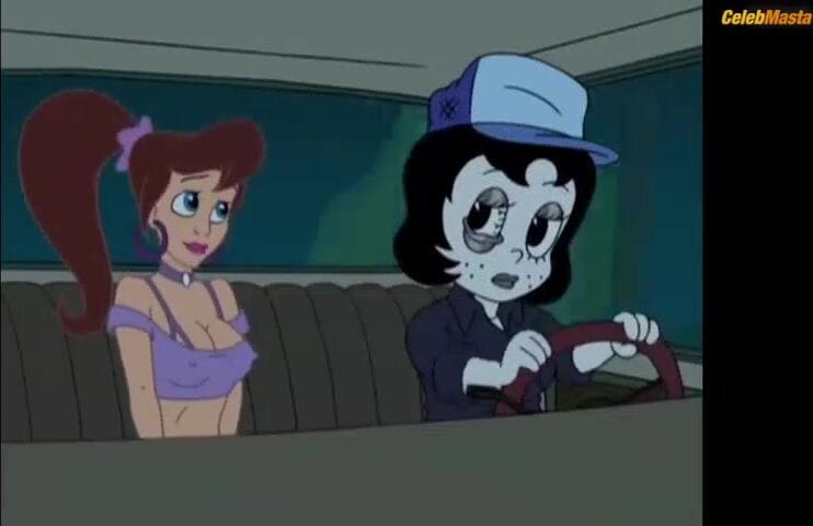 Tara Strong Reveals Ass in Underwear Scene in Drawn Together