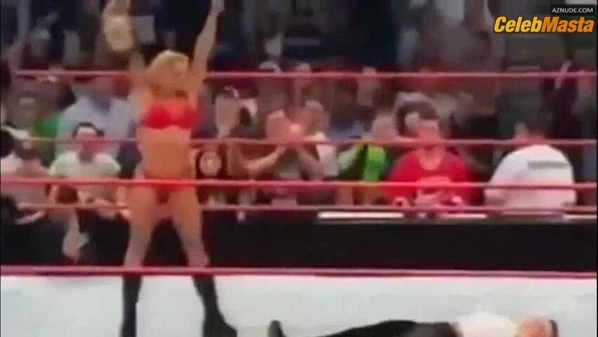 Trish Stratus's Sultry Scene in Wwe Divas